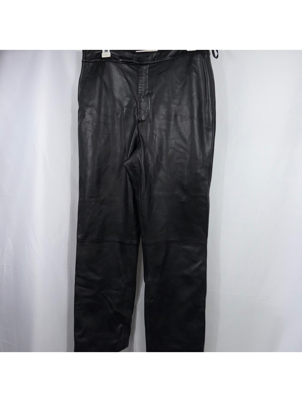 Margaret Godfrey Size 12 Black Genuine Leather Pants